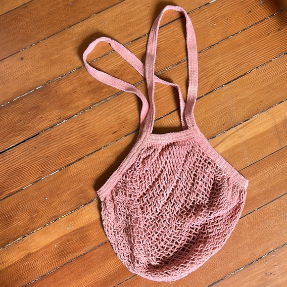 Honeydove Vintage net bag naturally dyed - Picture 1 of 4